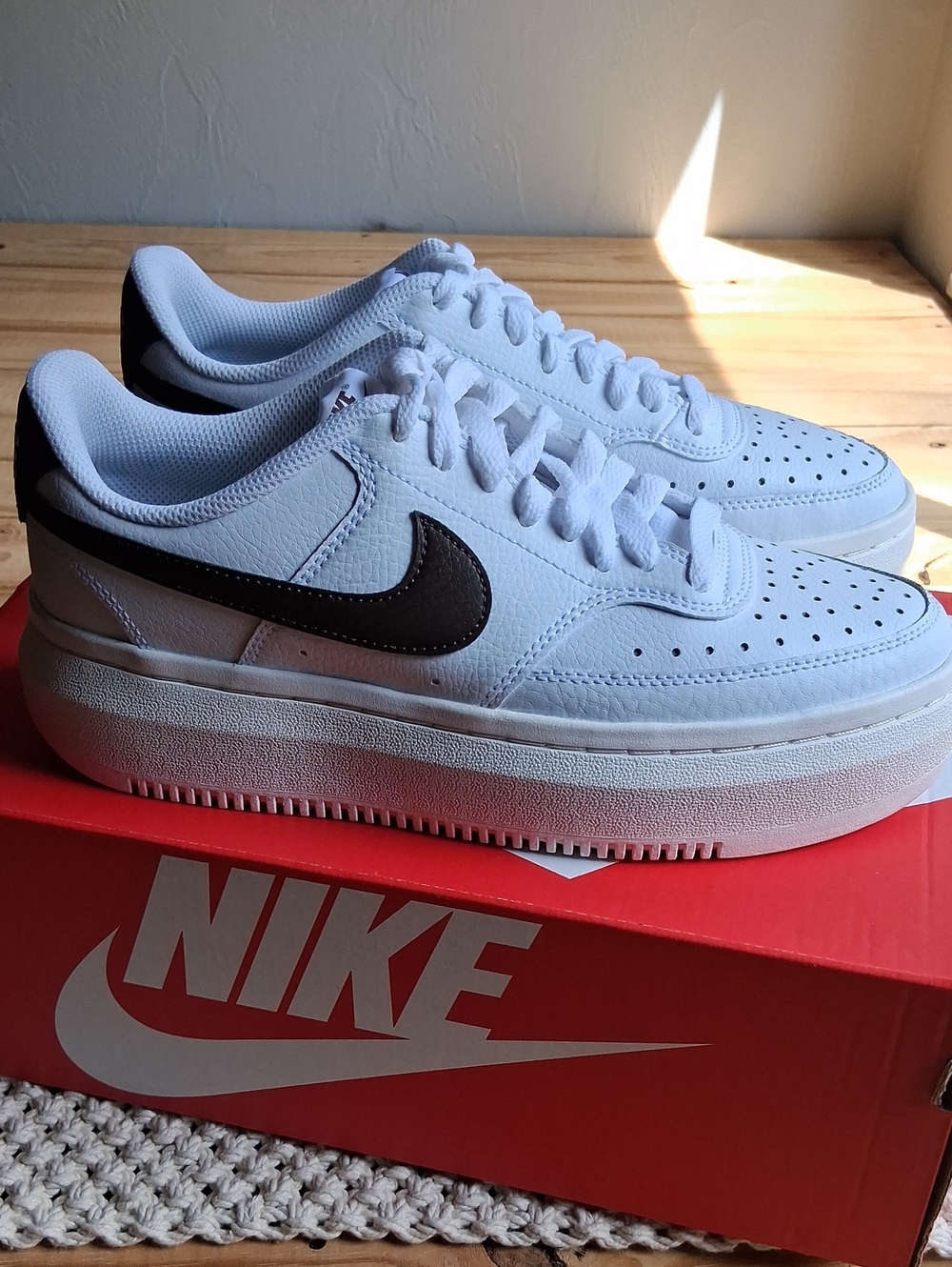 Nike Court Vision Alta Platform Women's Sneakers Size 8